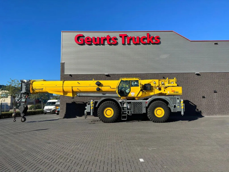 Grove RT8100 ROUGH TERRAIN CRANE - Terepjáró mobil daru: 5 kép. Grove RT8100 ROUGH TERRAIN CRANE - Terepjáró mobil daru: 5 kép.