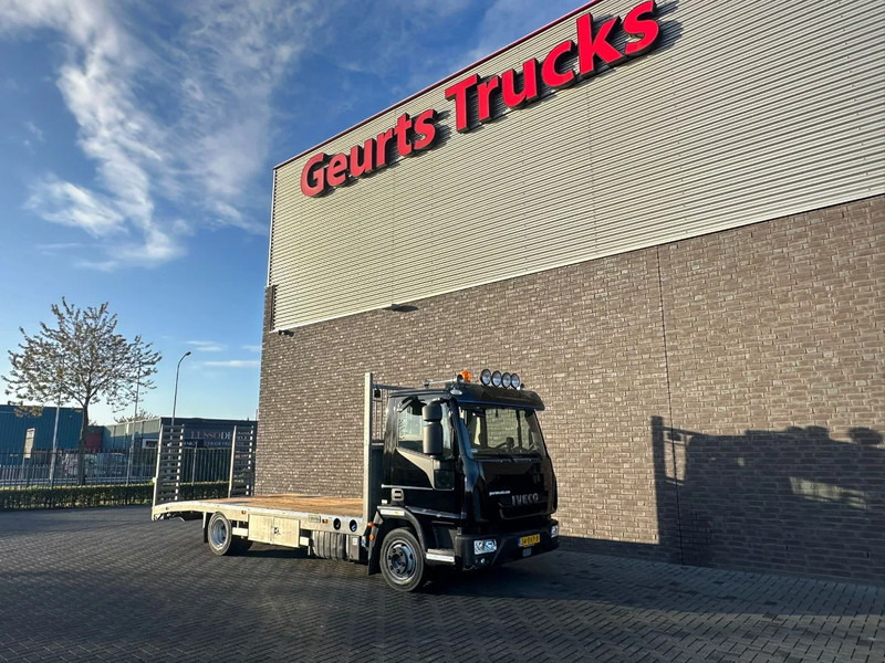 Iveco Eurocargo 12-60 OPRIJWAGEN / MACHINE TRANSPORTER / PLATEAU - Autószállító teherautó: 5 kép. Iveco Eurocargo 12-60 OPRIJWAGEN / MACHINE TRANSPORTER / PLATEAU - Autószállító teherautó: 5 kép.
