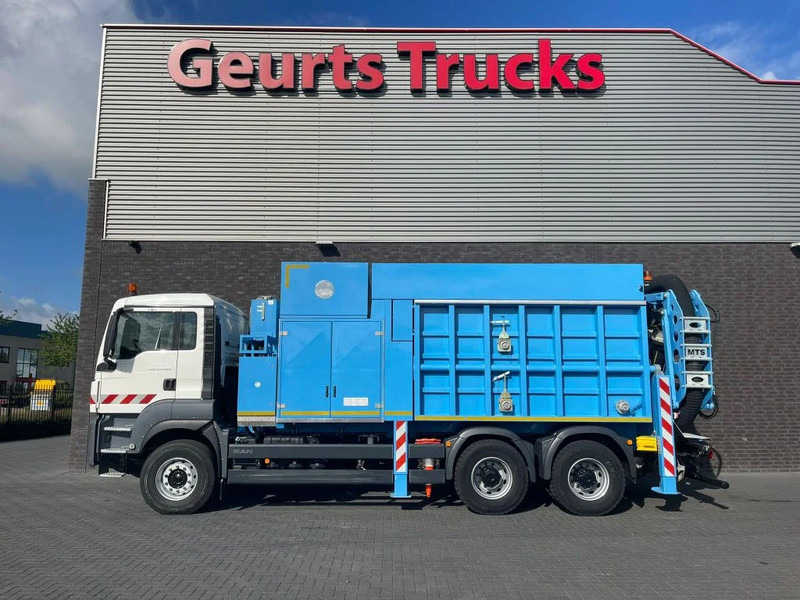 MAN MTS SAUGBAGGER/SUCTIONEXCAVATOR/GRONDZUIGER - Szippantós autó: 1 kép. MAN MTS SAUGBAGGER/SUCTIONEXCAVATOR/GRONDZUIGER - Szippantós autó: 1 kép.