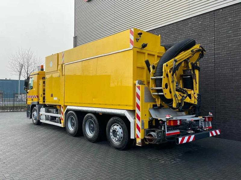 Mercedes-Benz Actros 3248 8X4 TRIDEM MTS DINO 12 SAUGBAGGER/SUCTIONEXAVATOR/GRONDZUIGER - Szippantós autó: 3 kép. Mercedes-Benz Actros 3248 8X4 TRIDEM MTS DINO 12 SAUGBAGGER/SUCTIONEXAVATOR/GRONDZUIGER - Szippantós autó: 3 kép.