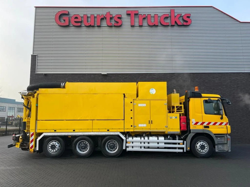 Mercedes-Benz Actros 3248 8X4 TRIDEM MTS DINO 12 SAUGBAGGER/SUCTIONEXAVATOR/GRONDZUIGER - Szippantós autó: 4 kép. Mercedes-Benz Actros 3248 8X4 TRIDEM MTS DINO 12 SAUGBAGGER/SUCTIONEXAVATOR/GRONDZUIGER - Szippantós autó: 4 kép.
