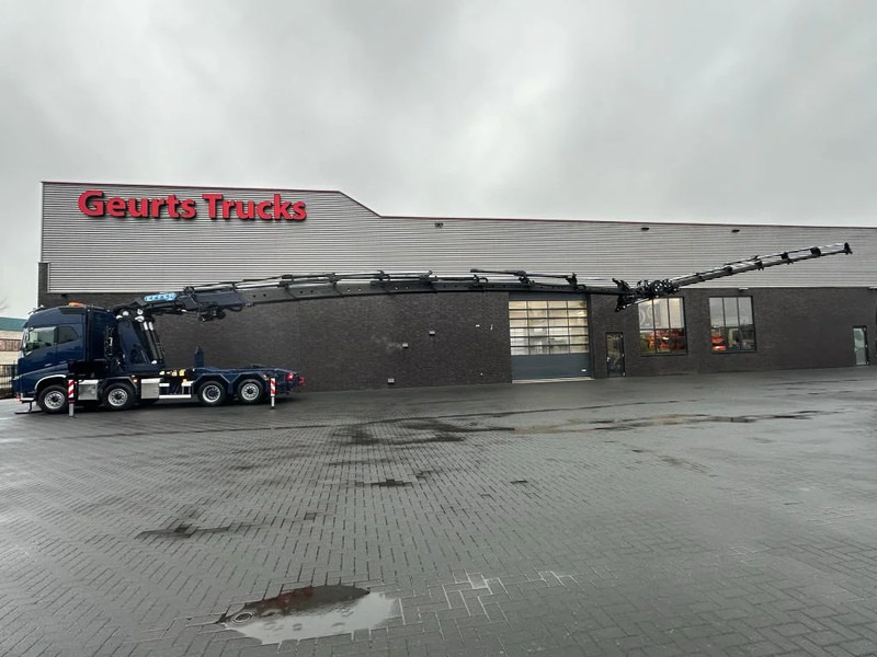 Volvo FH 16.650 8X2 + EFFER 1855/8S + JIB 6S HEAVY DUTY KRAAN/KRAN/CRANE/GRUA - Nyergesvontató: 3 kép. Volvo FH 16.650 8X2 + EFFER 1855/8S + JIB 6S HEAVY DUTY KRAAN/KRAN/CRANE/GRUA - Nyergesvontató: 3 kép.