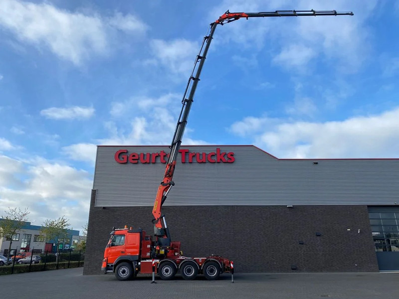 Volvo FMX 500 8X6 + PALFINGER PK 65002-SH F + JIB PJ 125 E KRAAN/KRAN/CRANE/GRUA - Nyergesvontató: 4 kép. Volvo FMX 500 8X6 + PALFINGER PK 65002-SH F + JIB PJ 125 E KRAAN/KRAN/CRANE/GRUA - Nyergesvontató: 4 kép.