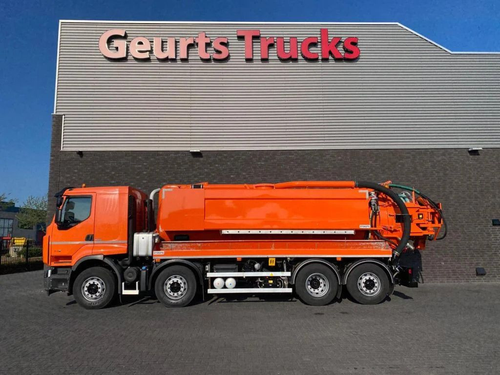 Renault Lander 430 8X2 STOKOTA VACUUM/HOGEDRUK /COMBI/KO - Szippantós autó: 1 kép. Renault Lander 430 8X2 STOKOTA VACUUM/HOGEDRUK /COMBI/KO - Szippantós autó: 1 kép.