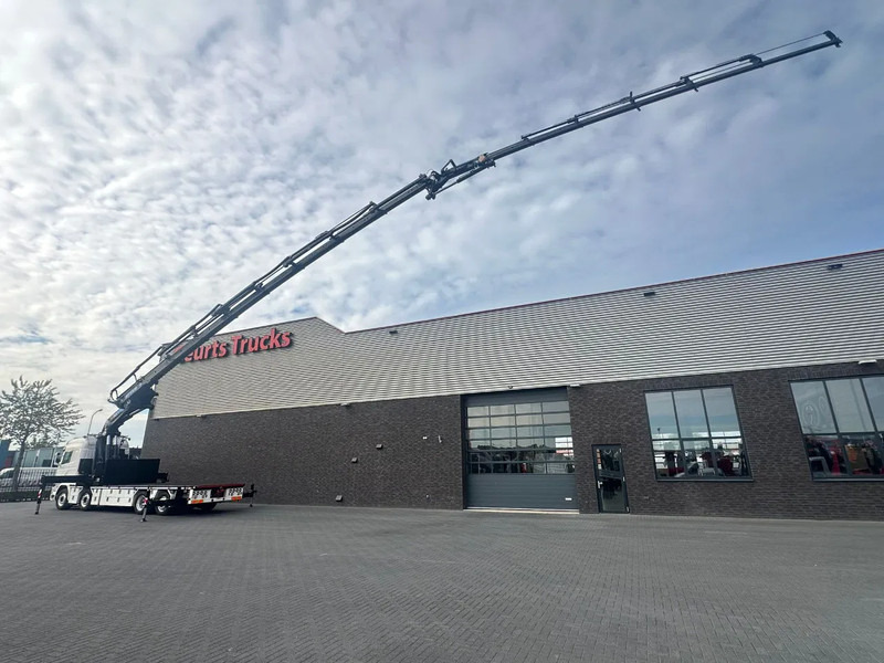 Scania G490 LB8X2*6HNB MET EFFER 955/8S +JIB 6S KRAAN / KRAN / CRANE / GRUA - Darus autó: 3 kép. Scania G490 LB8X2*6HNB MET EFFER 955/8S +JIB 6S KRAAN / KRAN / CRANE / GRUA - Darus autó: 3 kép.