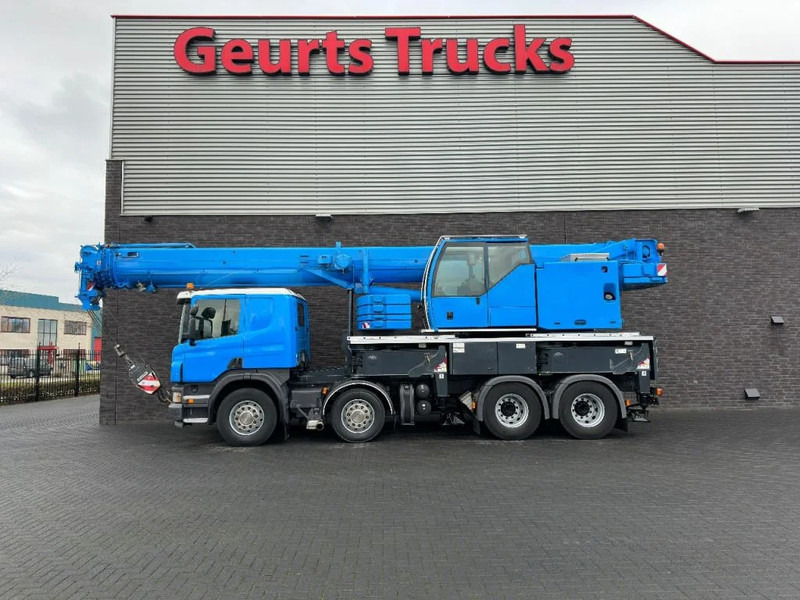 Scania P420 8X4 + LIEBHERR LTF 1045-4.1 KRAAN/KRAN/CRANE/GRUA - Darus autó: 1 kép. Scania P420 8X4 + LIEBHERR LTF 1045-4.1 KRAAN/KRAN/CRANE/GRUA - Darus autó: 1 kép.