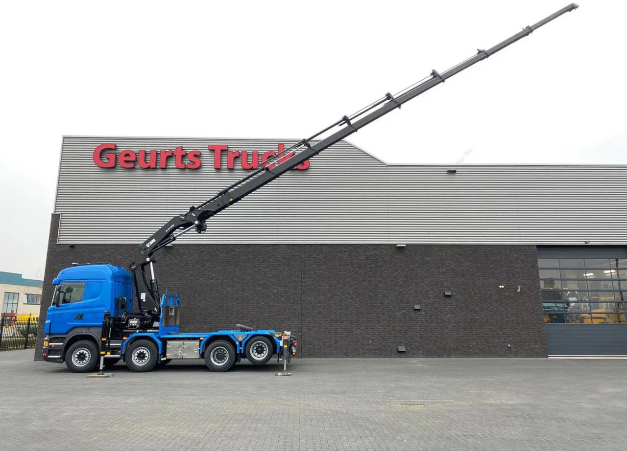 Scania R560 V8 8X2 TREKKER/BAKWAGEN + HIAB 477E-8 HIPRO - Darus autó: 2 kép. Scania R560 V8 8X2 TREKKER/BAKWAGEN + HIAB 477E-8 HIPRO - Darus autó: 2 kép.