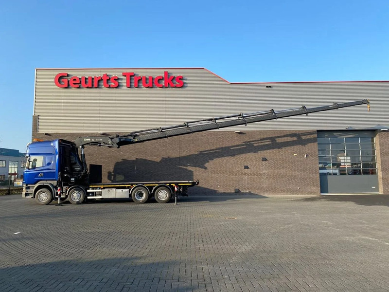 Scania R580 V8 8X2 + HIAB XS 544 E-8 HIPRO KRAAN/KRAN/CRANE/GRUA - Darus autó: 2 kép. Scania R580 V8 8X2 + HIAB XS 544 E-8 HIPRO KRAAN/KRAN/CRANE/GRUA - Darus autó: 2 kép.