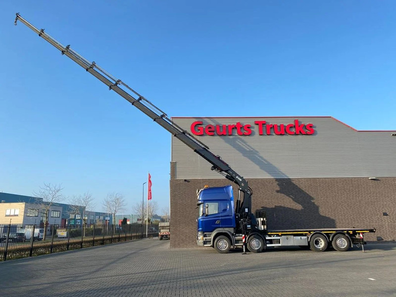 Scania R580 V8 8X2 + HIAB XS 544 E-8 HIPRO KRAAN/KRAN/CRANE/GRUA - Darus autó: 5 kép. Scania R580 V8 8X2 + HIAB XS 544 E-8 HIPRO KRAAN/KRAN/CRANE/GRUA - Darus autó: 5 kép.
