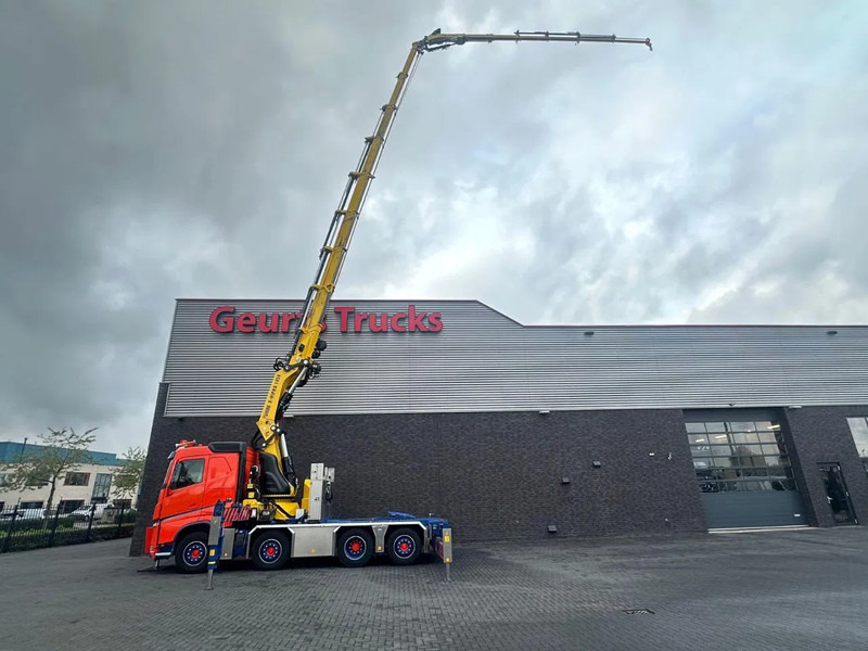 Volvo FH 500 8x2 FR TREKKER / BAKWAGEN MET HIAB X-HIPRO 1058 E8 MET JIB 150X-6 + LIER KRAAN / KRAN / CRANE / GRUA - Darus autó: 3 kép. Volvo FH 500 8x2 FR TREKKER / BAKWAGEN MET HIAB X-HIPRO 1058 E8 MET JIB 150X-6 + LIER KRAAN / KRAN / CRANE / GRUA - Darus autó: 3 kép.