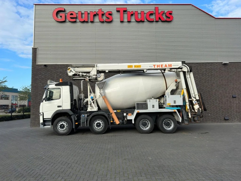 Volvo FM 410 8X4 + STETTER 9 M3 MIXER/MISCHER + THEAM 15 M TRANSPORTBAND/BELT - Betonmixer: 1 kép. Volvo FM 410 8X4 + STETTER 9 M3 MIXER/MISCHER + THEAM 15 M TRANSPORTBAND/BELT - Betonmixer: 1 kép.
