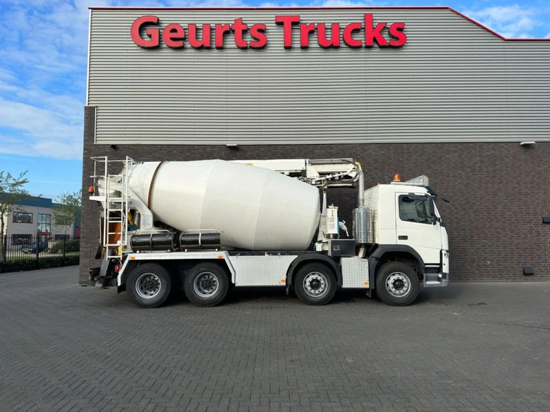 Volvo FM 410 8X4 + STETTER 9 M3 MIXER/MISCHER + THEAM 15 M TRANSPORTBAND/BELT - Betonmixer: 4 kép. Volvo FM 410 8X4 + STETTER 9 M3 MIXER/MISCHER + THEAM 15 M TRANSPORTBAND/BELT - Betonmixer: 4 kép.