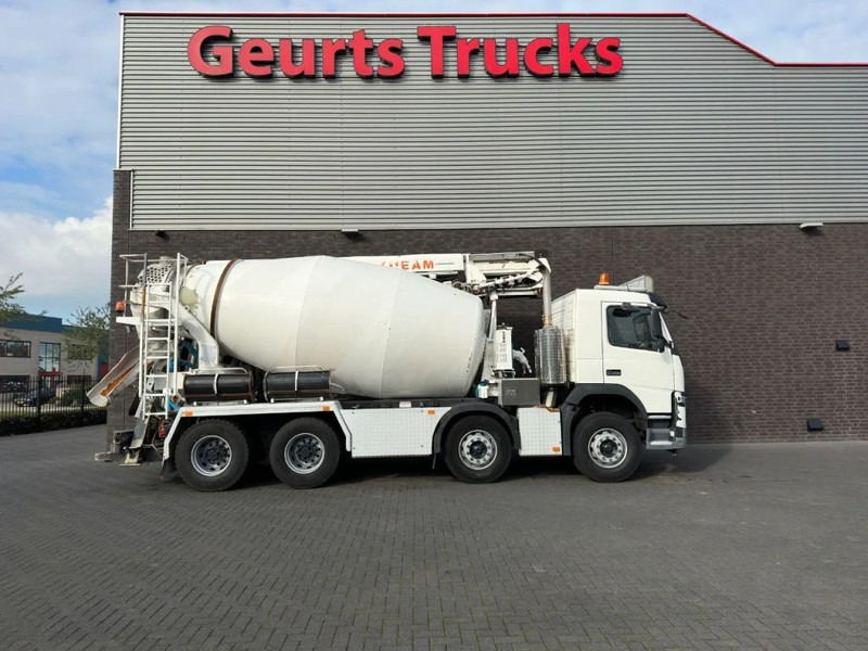 Volvo FM 410 8X4 + STETTER 9 M3 MIXER/MISCHER + THEAM 15 M TRANSPORTBAND/BELT - Betonmixer: 4 kép. Volvo FM 410 8X4 + STETTER 9 M3 MIXER/MISCHER + THEAM 15 M TRANSPORTBAND/BELT - Betonmixer: 4 kép.