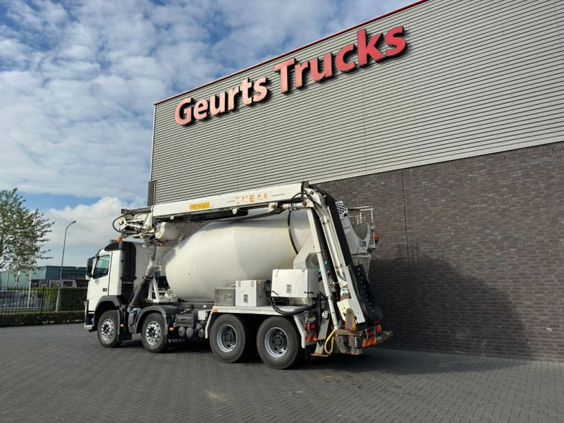 Volvo FM 410 8X4 + STETTER 9 M3 MIXER/MISCHER + THEAM 15 M TRANSPORTBAND/BELT - Betonmixer: 3 kép. Volvo FM 410 8X4 + STETTER 9 M3 MIXER/MISCHER + THEAM 15 M TRANSPORTBAND/BELT - Betonmixer: 3 kép.