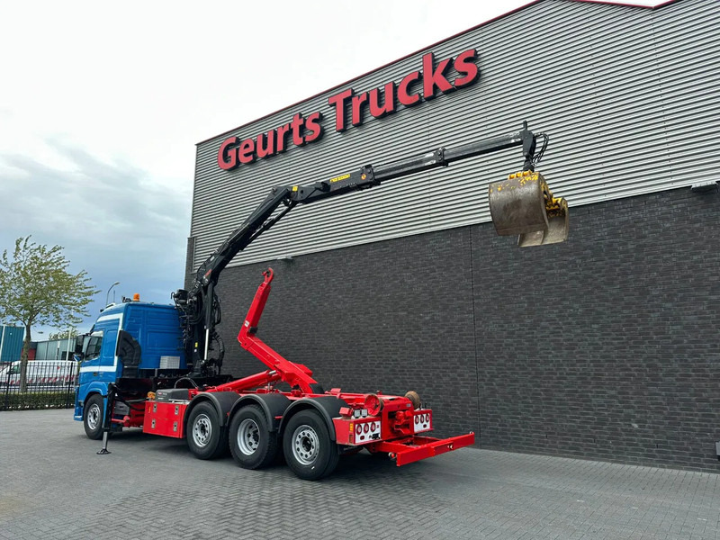 Volvo FM 500 8X2 HIAB MULTILIFT HAAKARMSYSTEM / ABROLLKIPPER / HOOKLIFT MET HIAB LOGLIFT 165Z LAADKRAAN - Horgos rakodó teherautó, Darus autó: 3 kép. Volvo FM 500 8X2 HIAB MULTILIFT HAAKARMSYSTEM / ABROLLKIPPER / HOOKLIFT MET HIAB LOGLIFT 165Z LAADKRAAN - Horgos rakodó teherautó, Darus autó: 3 kép.