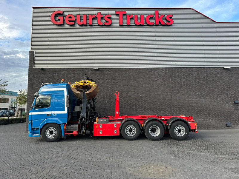 Volvo FM 500 8X2 HIAB MULTILIFT HAAKARMSYSTEM / ABROLLKIPPER / HOOKLIFT MET HIAB LOGLIFT 165Z LAADKRAAN - Horgos rakodó teherautó, Darus autó: 4 kép. Volvo FM 500 8X2 HIAB MULTILIFT HAAKARMSYSTEM / ABROLLKIPPER / HOOKLIFT MET HIAB LOGLIFT 165Z LAADKRAAN - Horgos rakodó teherautó, Darus autó: 4 kép.