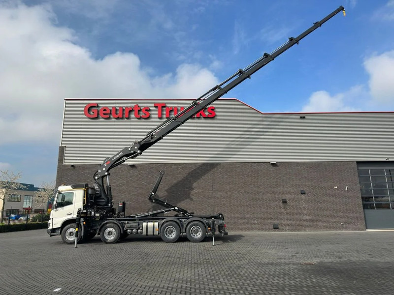 Volvo FMX 500 8X4 HIAB HAAKARM + HIAB 548 E-8 KRAAN/KRAN/CRANE/GRUA - Horgos rakodó teherautó, Darus autó: 5 kép. Volvo FMX 500 8X4 HIAB HAAKARM + HIAB 548 E-8 KRAAN/KRAN/CRANE/GRUA - Horgos rakodó teherautó, Darus autó: 5 kép.