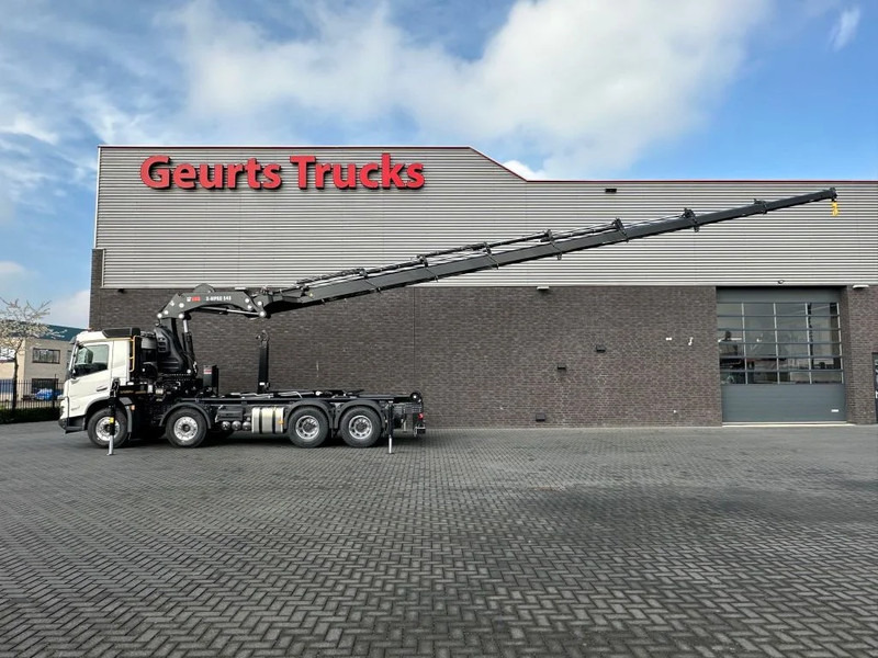 Volvo FMX 500 8X4 HIAB HAAKARM + HIAB 548 E-8 KRAAN/KRAN/CRANE/GRUA - Darus autó: 4 kép. Volvo FMX 500 8X4 HIAB HAAKARM + HIAB 548 E-8 KRAAN/KRAN/CRANE/GRUA - Darus autó: 4 kép.