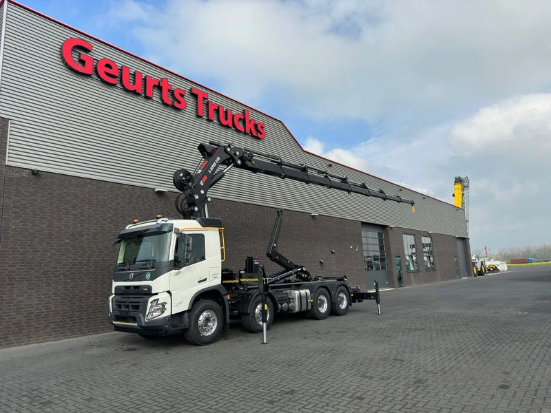 Volvo FMX 500 8X4 HIAB HAAKARM + HIAB 548 E-8 KRAAN/KRAN/CRANE/GRUA - Horgos rakodó teherautó, Darus autó: 2 kép. Volvo FMX 500 8X4 HIAB HAAKARM + HIAB 548 E-8 KRAAN/KRAN/CRANE/GRUA - Horgos rakodó teherautó, Darus autó: 2 kép.