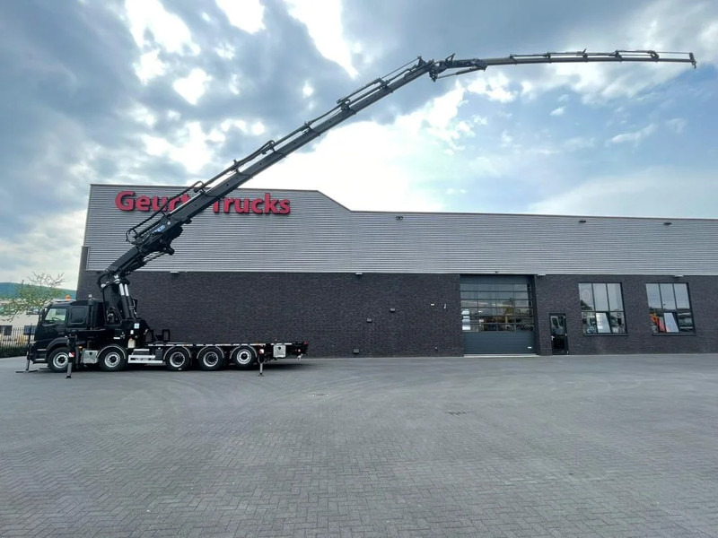 Volvo FMX 540 10X4 + EFFER 1255/7S + JIB 6S HD KRAAN/KRAN/CRANE/GRUA - Darus autó: 1 kép. Volvo FMX 540 10X4 + EFFER 1255/7S + JIB 6S HD KRAAN/KRAN/CRANE/GRUA - Darus autó: 1 kép.
