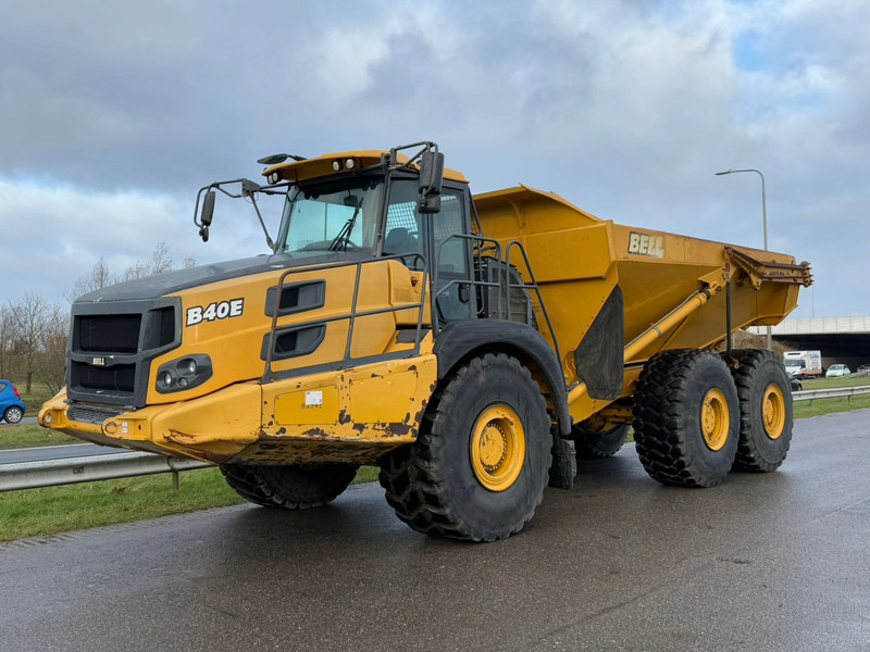 BELL B40E 6x6 - CE / Tail gate - Csuklós dömper: 3 kép. BELL B40E 6x6 - CE / Tail gate - Csuklós dömper: 3 kép.