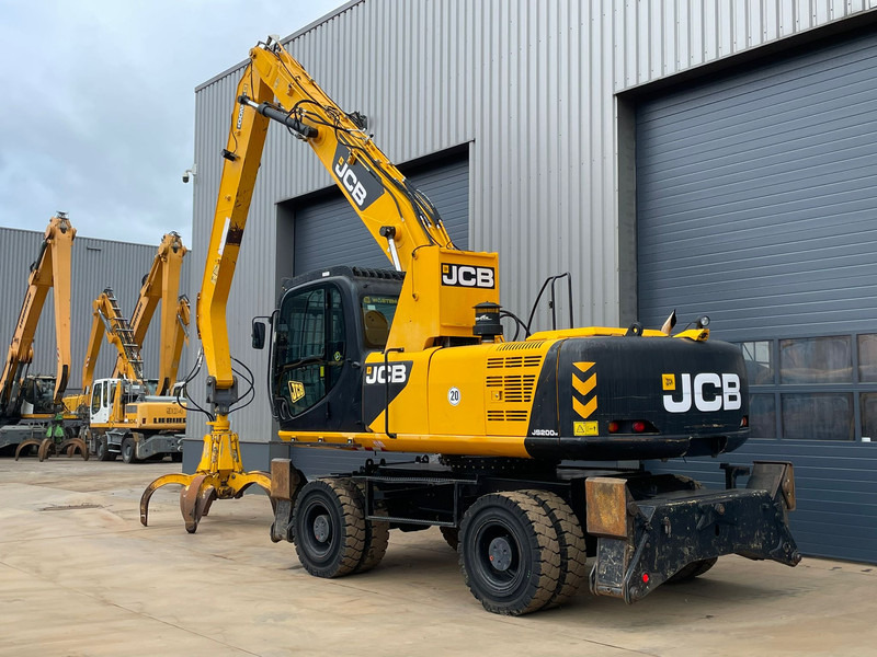 JCB JS200W - Hulladék kotró: 3 kép. JCB JS200W - Hulladék kotró: 3 kép.