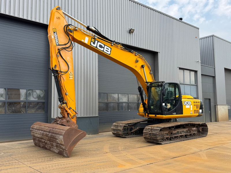 JCB JS220 LC Semi Long Reach - 10 meter - Lánctalpas kotró: 2 kép. JCB JS220 LC Semi Long Reach - 10 meter - Lánctalpas kotró: 2 kép.