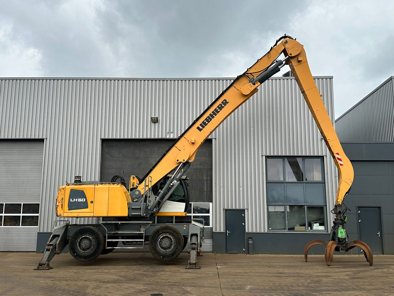 Liebherr LH50 M HD - Material Handler - Hulladék kotró: 5 kép. Liebherr LH50 M HD - Material Handler - Hulladék kotró: 5 kép.