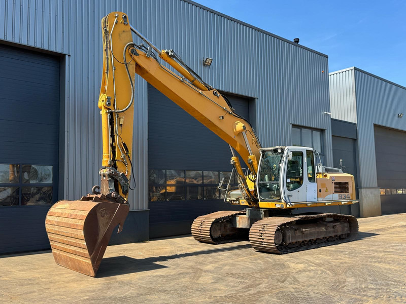 Liebherr R934C HDSL | Dutch Machine | Trimble Ready - Lánctalpas kotró: 2 kép. Liebherr R934C HDSL | Dutch Machine | Trimble Ready - Lánctalpas kotró: 2 kép.