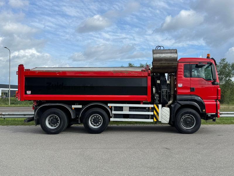 MAN TGS 32.400 6x6 Kipper with Crane - Billenőplatós teherautó, Darus autó: 5 kép. MAN TGS 32.400 6x6 Kipper with Crane - Billenőplatós teherautó, Darus autó: 5 kép.