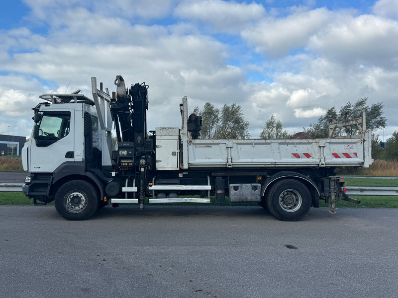 Renault KERAX 430.19 - Billenőplatós teherautó, Darus autó: 2 kép. Renault KERAX 430.19 - Billenőplatós teherautó, Darus autó: 2 kép.