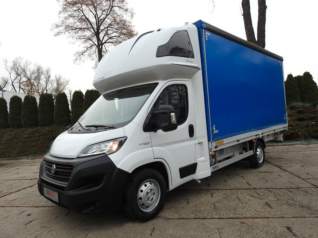 Ponyvás kisteherautó Fiat DUCATO PRITSCHE PLANE 10 PALETTEN WEBASTO A/C: 16 kép.