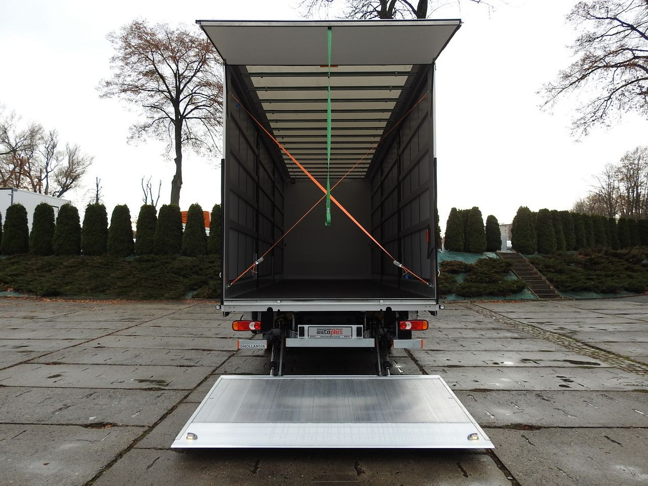 Új Ponyvás kisteherautó IVECO EUROCARGO 120-250 NEW TARPAULIN LIFT 18 PALLETS WEBASTO CRUISE CONTROL AIR CONDITIONING LED LIGHTS PNEUMATICS AUTOMATIC TRANSMISSION HI-MATIC 250HP: 14 kép.