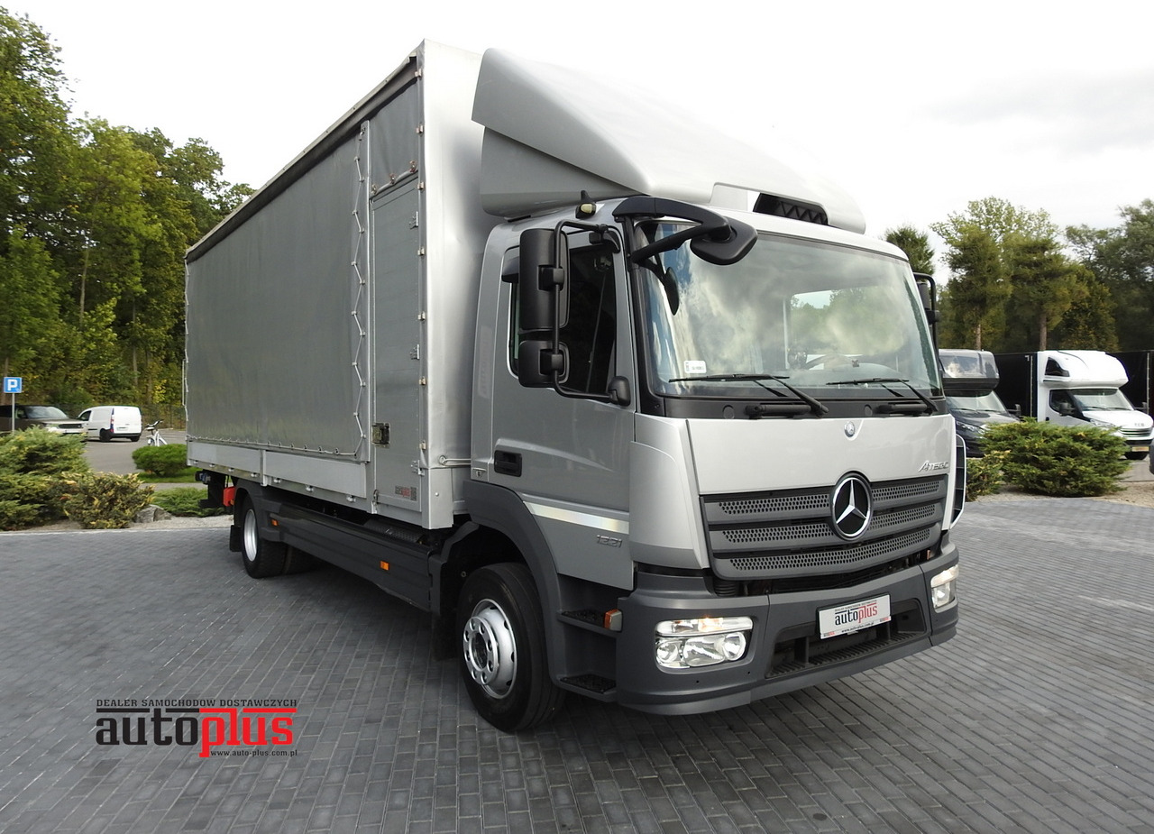 MERCEDES ATEGO 1221 TARPAULIN LIFT 16 PALLETS WEBASTO AIR CONDITIONING PNEUMATICS TWIN WHEELS 230HP - Ponyvás teherautó: 1 kép. MERCEDES ATEGO 1221 TARPAULIN LIFT 16 PALLETS WEBASTO AIR CONDITIONING PNEUMATICS TWIN WHEELS 230HP - Ponyvás teherautó: 1 kép.