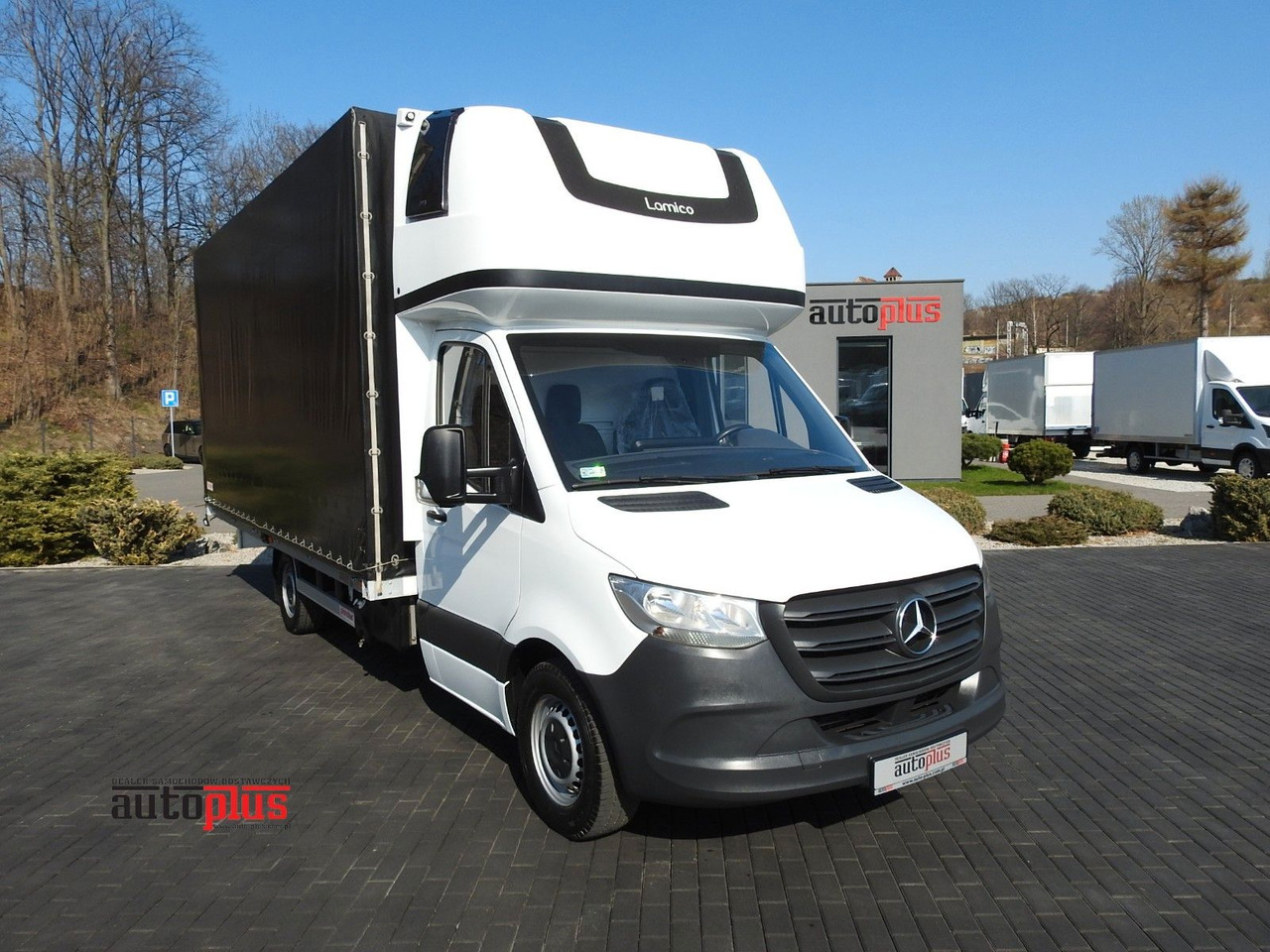 Mercedes-Benz SPRINTER PRITSCHE PLANE 10 PALETTEN KLIMAANLAGE - Ponyvás kisteherautó: 1 kép. Mercedes-Benz SPRINTER PRITSCHE PLANE 10 PALETTEN KLIMAANLAGE - Ponyvás kisteherautó: 1 kép.