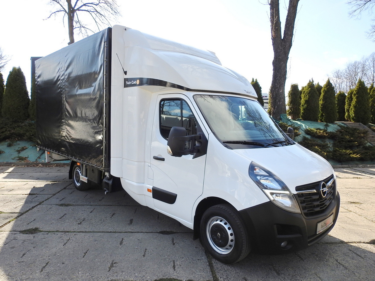 Ponyvás kisteherautó OPEL MOVANO TARPAULIN 10 PALLETS WEBASTO CRUISE CONTROL AIR CONDITIONING LED LIGHTS PNEUMATICS  165HP: 20 kép.