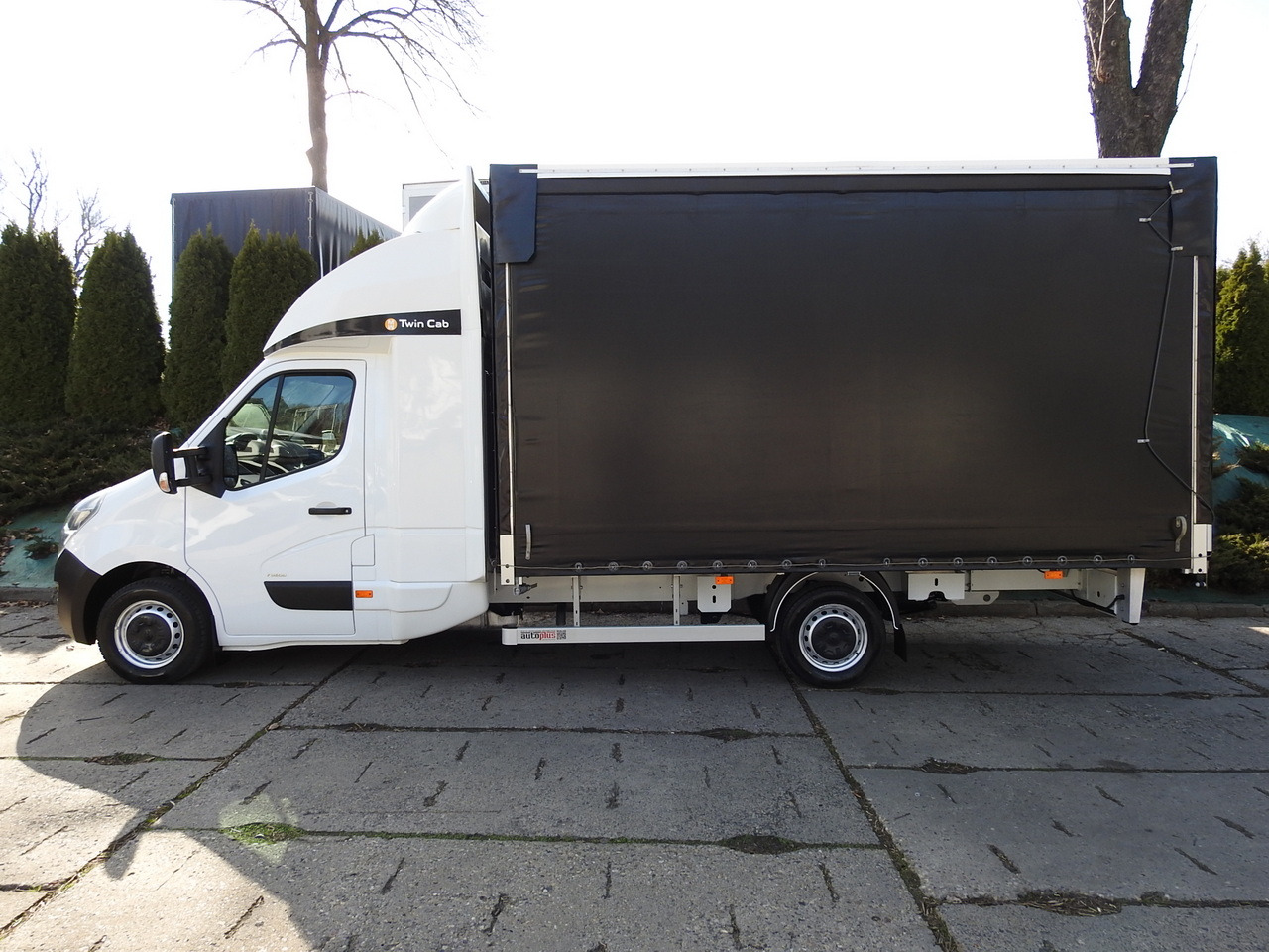 Ponyvás kisteherautó OPEL MOVANO TARPAULIN 10 PALLETS WEBASTO CRUISE CONTROL AIR CONDITIONING LED LIGHTS PNEUMATICS  165HP: 9 kép.
