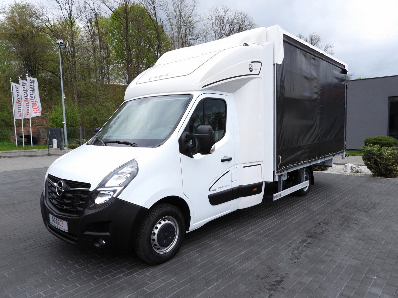 Ponyvás kisteherautó OPEL MOVANO  TARPAULIN 10 PALLETS WEBASTO CRUISE CONTROL LED LIGHTS PNEUMATICS AIR CONDITIONING  165HP: 6 kép.