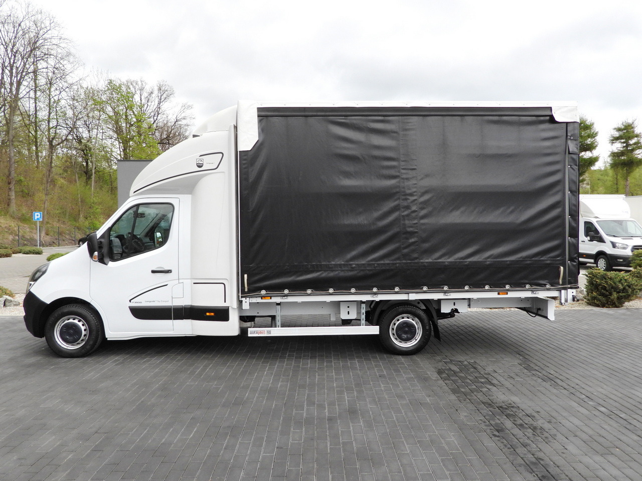 Ponyvás kisteherautó OPEL MOVANO  TARPAULIN 10 PALLETS WEBASTO CRUISE CONTROL LED LIGHTS PNEUMATICS AIR CONDITIONING  165HP: 8 kép.