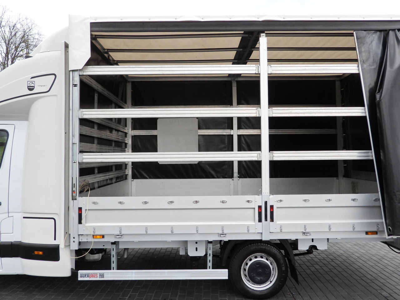 Ponyvás kisteherautó OPEL MOVANO  TARPAULIN 10 PALLETS WEBASTO CRUISE CONTROL LED LIGHTS PNEUMATICS AIR CONDITIONING  165HP: 22 kép.