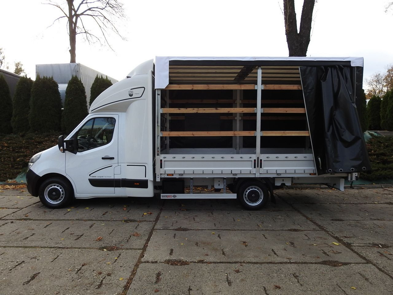 Ponyvás kisteherautó OPEL MOVANO TARPAULIN 10 PALLETS WEBASTO CRUISE CONTROL LED LIGHTS PNEUMATICS AIR CONDITIONING  165HP: 8 kép.