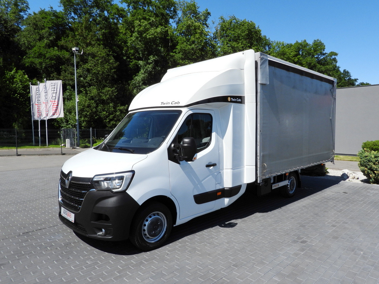 Ponyvás kisteherautó RENAULT MASTER  TARPAULIN 10 PALLETS WEBASTO CRUISE CONTROL LED LIGHTS PNEUMATICS AIR CONDITIONING  165HP: 6 kép.