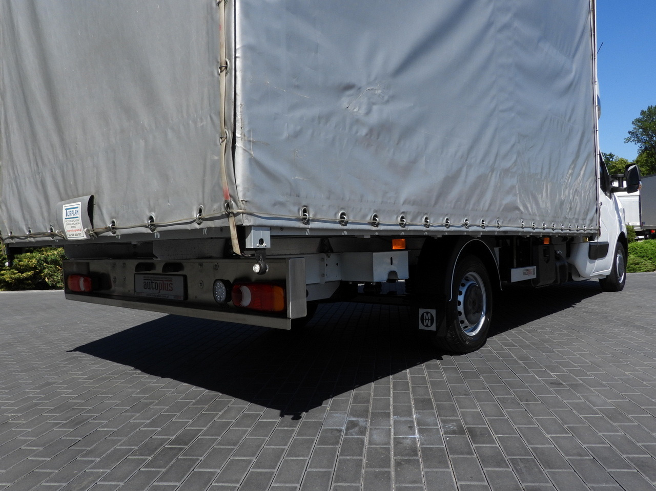 Ponyvás kisteherautó RENAULT MASTER  TARPAULIN 10 PALLETS WEBASTO CRUISE CONTROL LED LIGHTS PNEUMATICS AIR CONDITIONING  165HP: 25 kép.