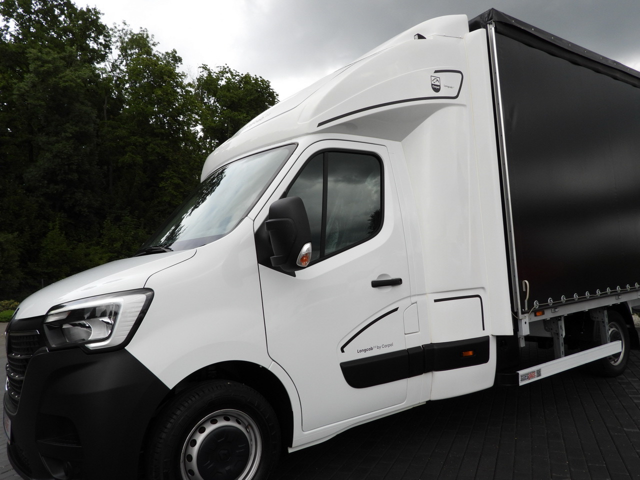 Ponyvás kisteherautó RENAULT MASTER TARPAULIN 10 PALLETS WEBASTO CRUISE CONTROL LED LIGHTS PNEUMATICS AIR CONDITIONING  165HP: 18 kép.