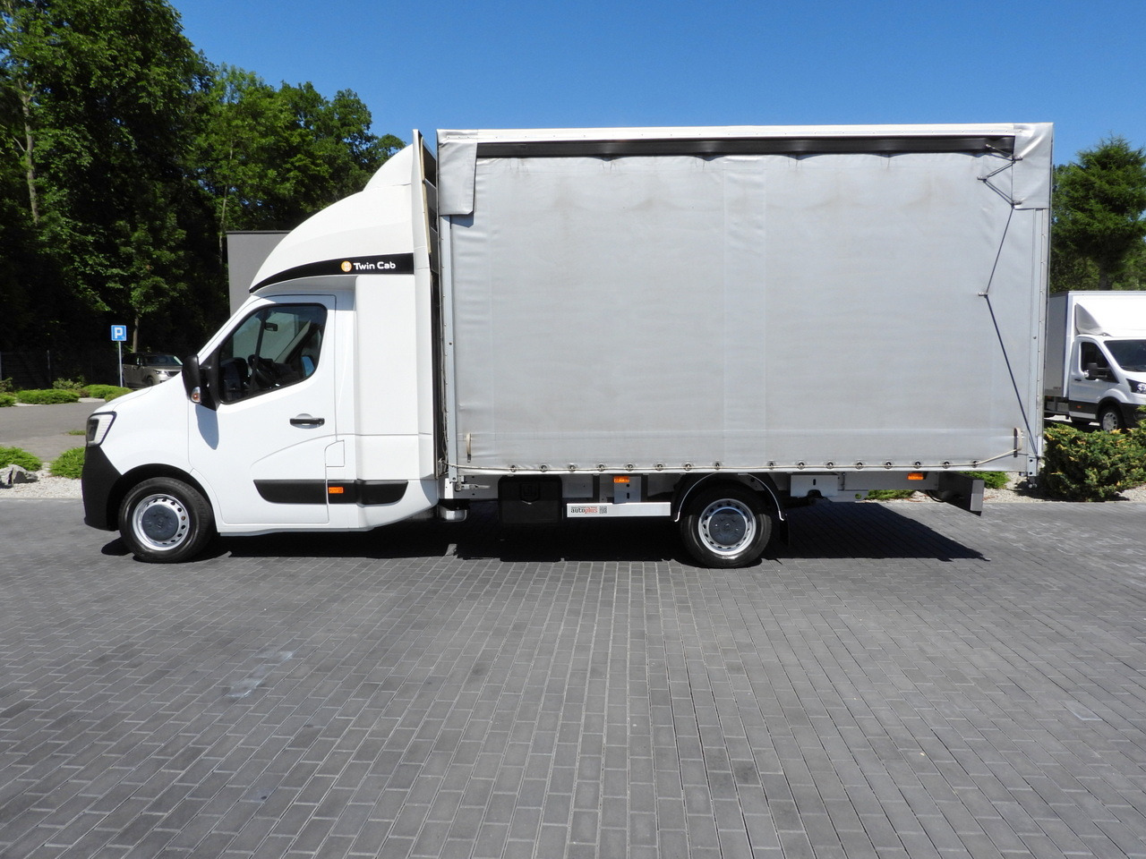 Ponyvás kisteherautó RENAULT MASTER  TARPAULIN 10 PALLETS WEBASTO CRUISE CONTROL LED LIGHTS PNEUMATICS AIR CONDITIONING  165HP: 9 kép.
