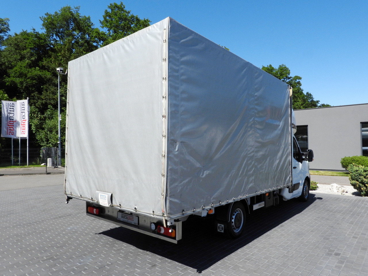 Ponyvás kisteherautó RENAULT MASTER  TARPAULIN 10 PALLETS WEBASTO CRUISE CONTROL LED LIGHTS PNEUMATICS AIR CONDITIONING  165HP: 13 kép.