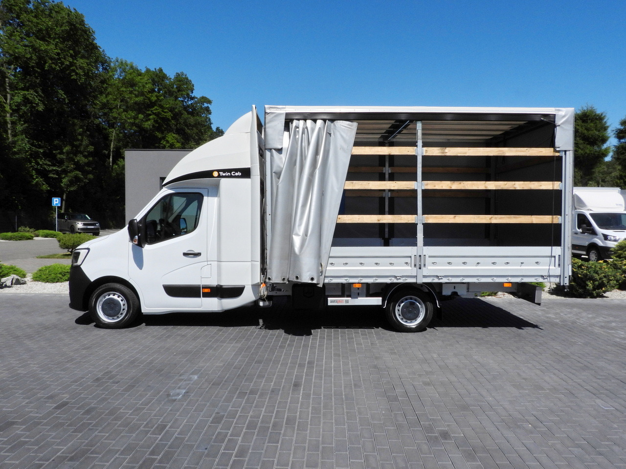 Ponyvás kisteherautó RENAULT MASTER  TARPAULIN 10 PALLETS WEBASTO CRUISE CONTROL LED LIGHTS PNEUMATICS AIR CONDITIONING  165HP: 8 kép.