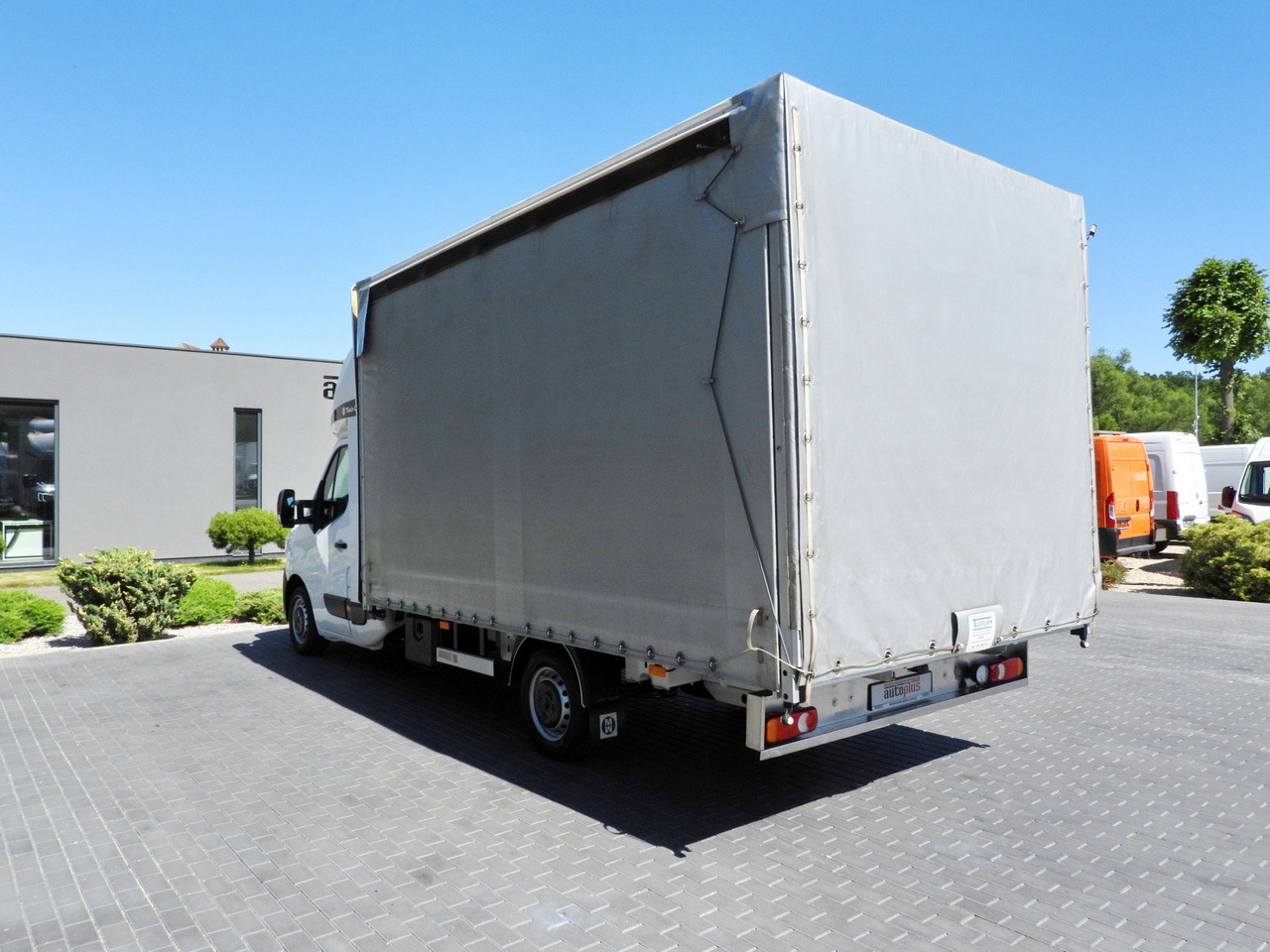 Ponyvás kisteherautó RENAULT MASTER  TARPAULIN 10 PALLETS WEBASTO CRUISE CONTROL LED LIGHTS PNEUMATICS AIR CONDITIONING  165HP: 10 kép.