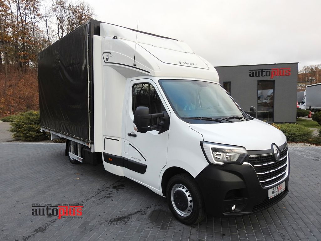 Renault MASTER PRITSCHE PLANE 10 PALETTEN WEBASTO TEMPOM - Ponyvás kisteherautó, Duplakabinos kisteherautó: 1 kép. Renault MASTER PRITSCHE PLANE 10 PALETTEN WEBASTO TEMPOM - Ponyvás kisteherautó, Duplakabinos kisteherautó: 1 kép.