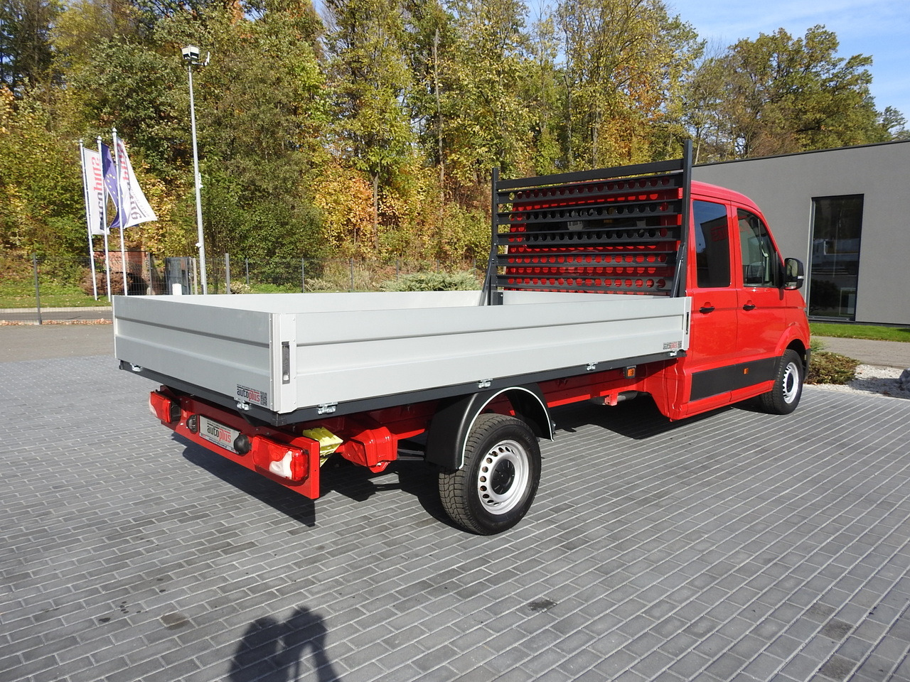 Duplakabinos kisteherautó VOLKSWAGEN CRAFTER STAKE BODY DOUBLE CABIN DOKA 7 SEATS AIR CONDITIONING  140HP: 13 kép.